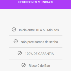 500 SEGUIDORES MUNDIAIS